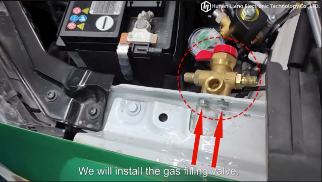 Latest company Cases about 3-3ガスのフィリング バルブを取付けなさい