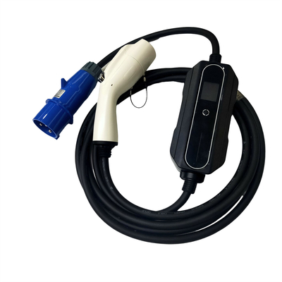 32A 7KW国際規格のタイプ2のための調節可能なGB/T20234 AC EV携帯用充電器
