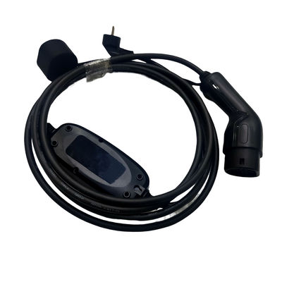 購入 Schukoの充満プラグとの1段階16A 3.5KW IEC62196 EVの携帯用充電器1.0のタイプ2 online manufacture