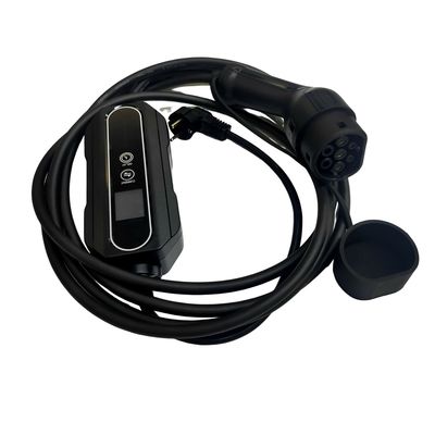 購入 AC 16AセリウムTUVの証明の調節可能な1匹の段階2.1 EVの携帯用充電器 online manufacture