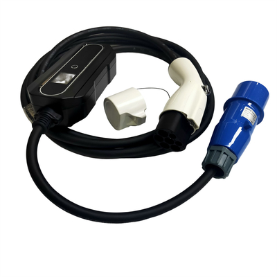 32A 7KW国際規格のタイプ2のための調節可能なGB/T20234 AC EV携帯用充電器