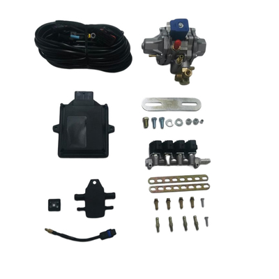 CNG GNV 車のための 48 ピン ECU 4 シリンダー注入器の柵が付いている CNG 小型変換キット