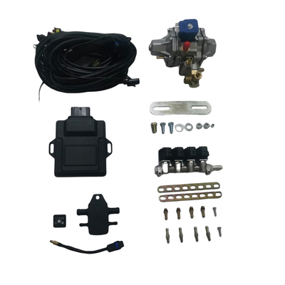 CNG LPG ミニ変換キット カバー 32 ピン ECU 4 シリンダー インジェクター レール LPG CNG リデューサー