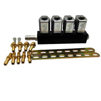 2オーム3オームの抵抗Autogasのための黒いLN-LIG1S LPG CNGの注入器の柵
