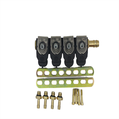 2オーム3オームの抵抗Autogasのための黒いLN-LIG1S LPG CNGの注入器の柵
