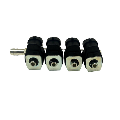4シリンダーのLPGCNG合金注入器 12V電圧と2オム抵抗