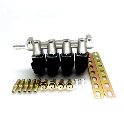 4シリンダーのためのLN-LIG1 LPG CNGの注入器の柵2オームまたは3オームの黒GPL GNVの柵の注入器