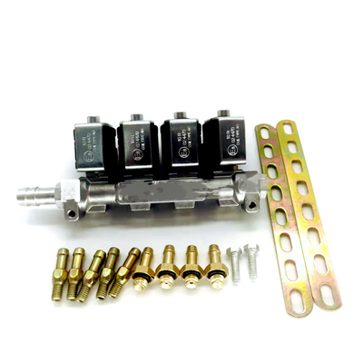 4シリンダーのためのLN-LIG1 LPG CNGの注入器の柵2オームまたは3オームの黒GPL GNVの柵の注入器
