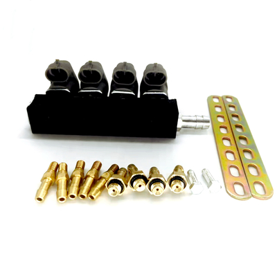 車のためのオートガスの注入3のオーム4 Cyl LPG CNGの注入器の柵ISO9001