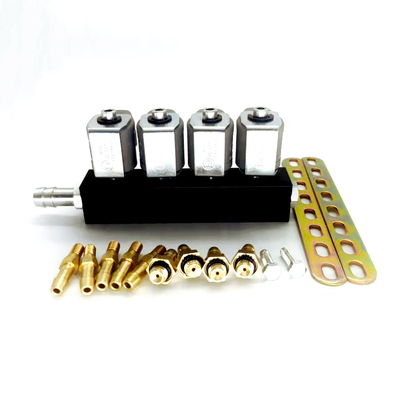 車のためのオートガスの注入3のオーム4 Cyl LPG CNGの注入器の柵ISO9001