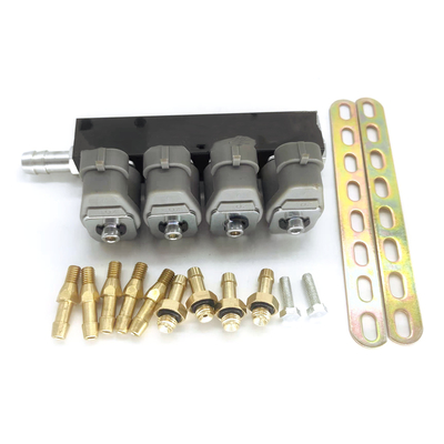 車のためのオートガスの注入3のオーム4 Cyl LPG CNGの注入器の柵ISO9001