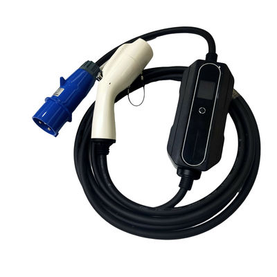 Good price 32A 7KW国際規格のタイプ2のための調節可能なGB/T20234 AC EV携帯用充電器 オンライン